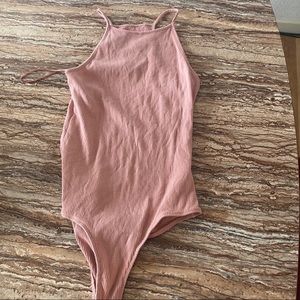 Cute baby pink body suit